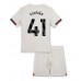 Chelsea Estevao Willian #41 Bortedraktsett Barn 2025-26 Korte ermer (+ Korte bukser)